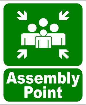 Assembly Point sign