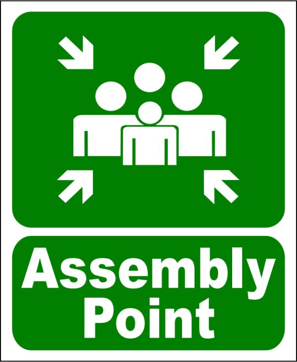 Assembly Point sign
