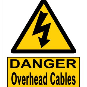 Danger Overhead Cables