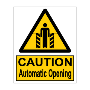 Caution: Automatic Opening