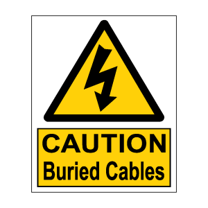 Caution Buried Cables