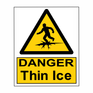Danger Thin Ice