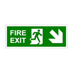 Fire exit down