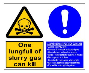 Slurry Pit Safety Sign