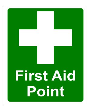 First Aid Point sign