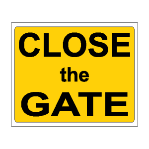 Close The Gate
