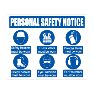 Personal Safety Notice (6 Items)