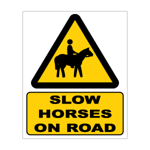 Slow: Horse on Road