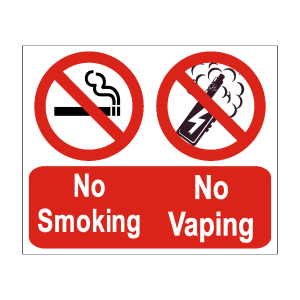 No Smoking No Vaping