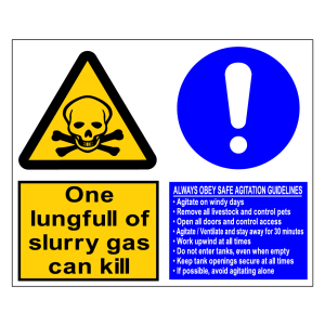 Slurry Pit Safety Sign